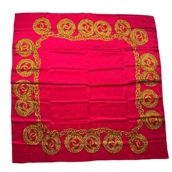 Chanel Silk Scarf - Picture 2 of 6